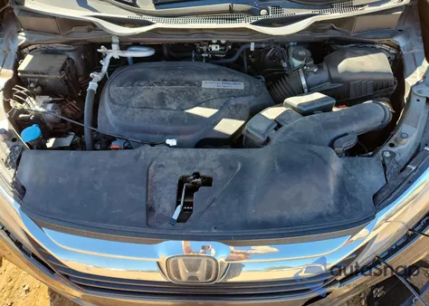 2019 Honda Odyssey Exl z USA, uszkodzony, nr VIN 5FNRL6H76KB009731